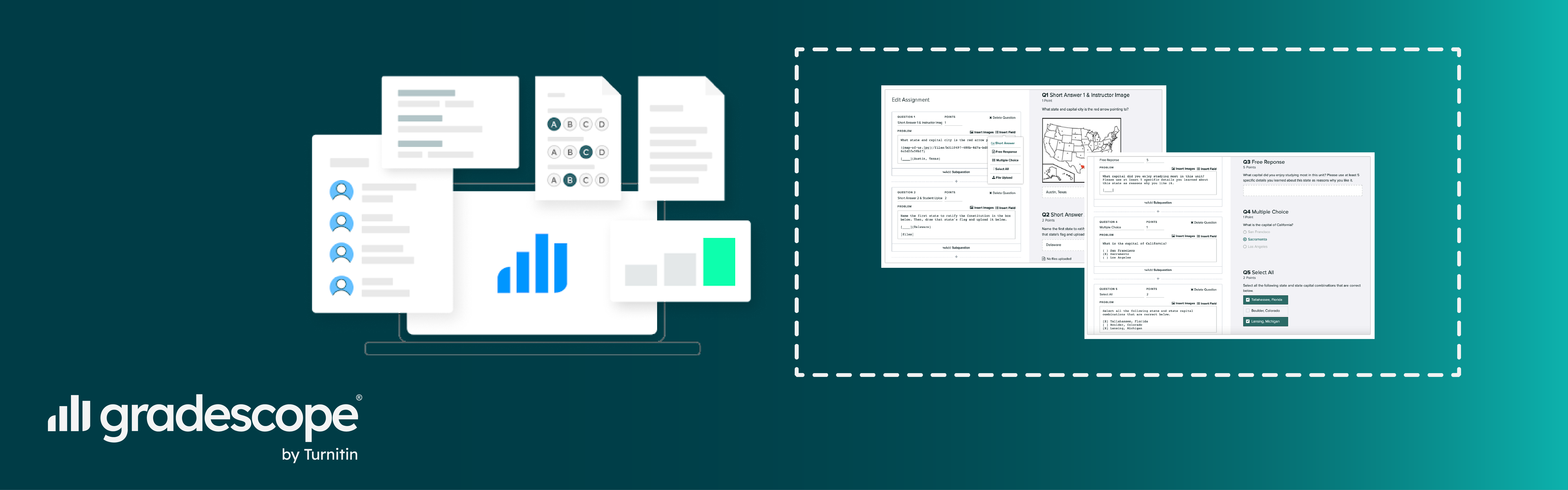 Gradescope Online Assignments Banner