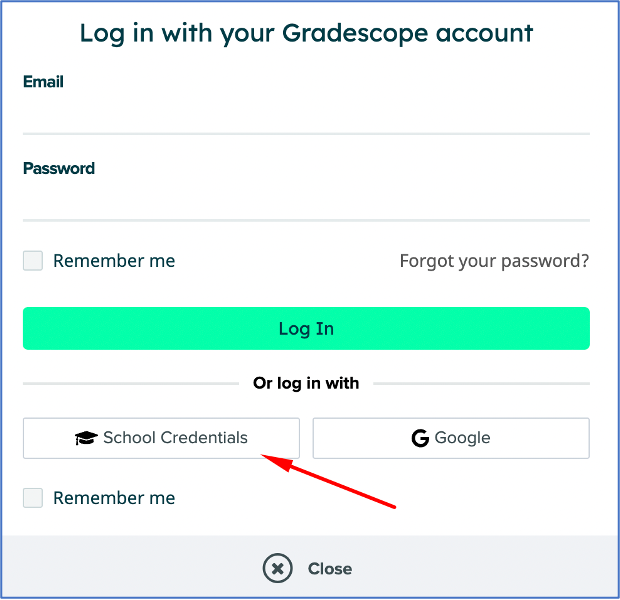 gradescope_single_sign_on