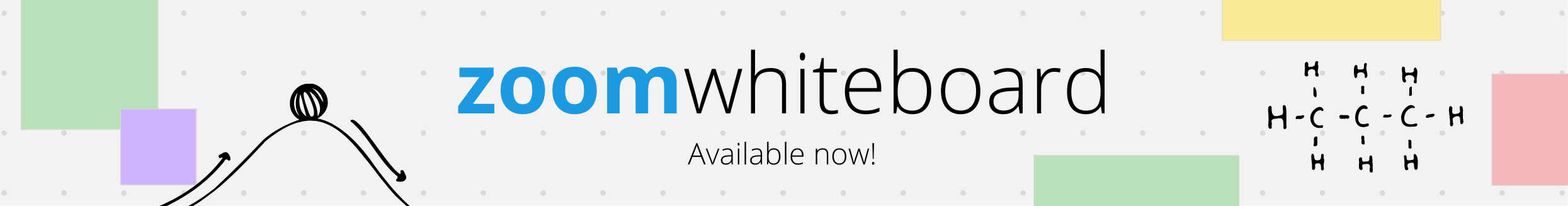 Zoom Whiteboard now available! 