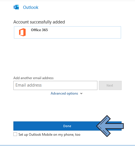 Email Setup Windows Step 7