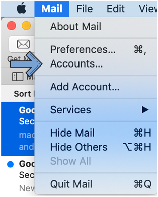 Mac Mail Setup1