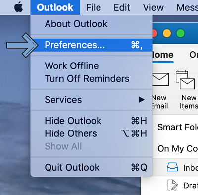 how to set up outlook 2016 on mac